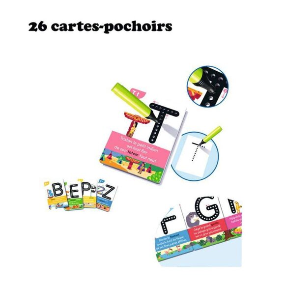 New Sealed Ravensburger Game J’écris l’alphabet ( I Write The 26 Alphabets) FR - Picture 7 of 12